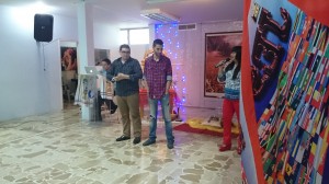 Gabriel García y Sergio Vivar recibiendo palabra profética